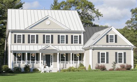 white metal roof modern house|white roof coating for metal.